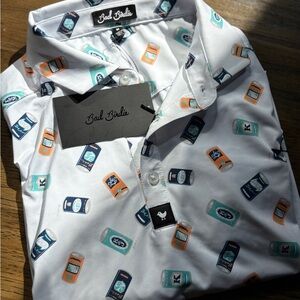 Bad Birdie Men's White New With Tags- Crushable Medium